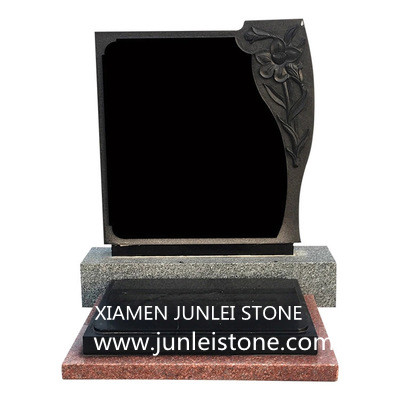 Shanxi Black Granite Tombstone-A05
