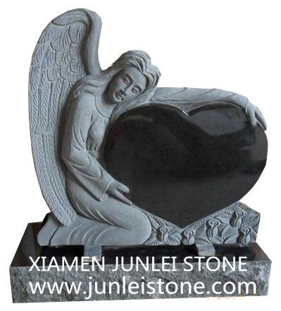 Shanxi Black Granite Tombstone-A09